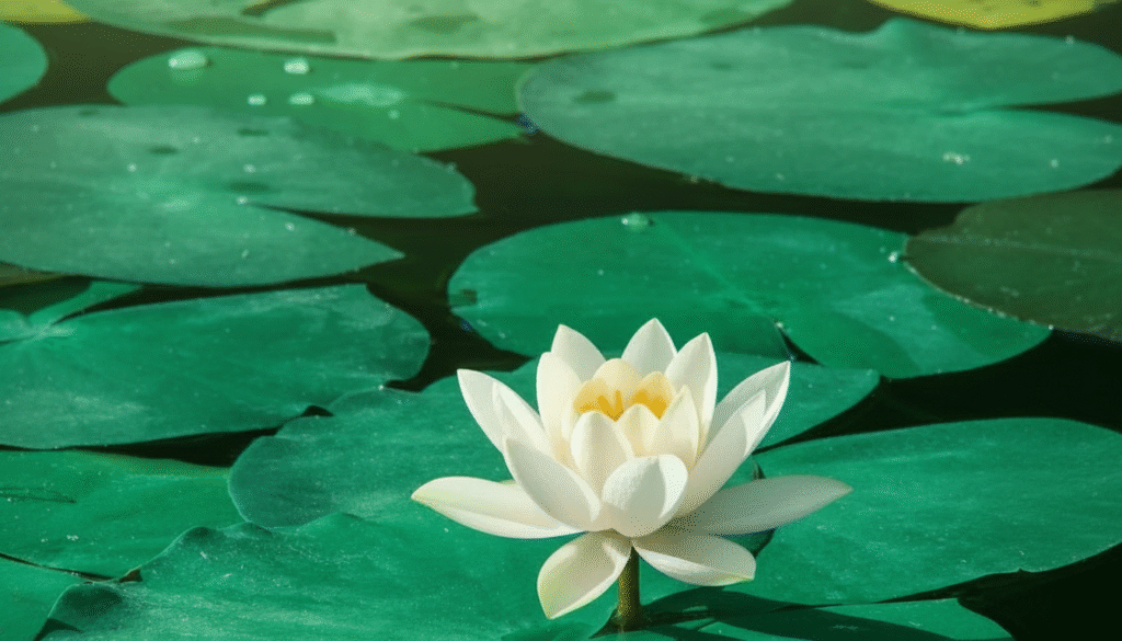 Wellness Beyond 50 white lotus
